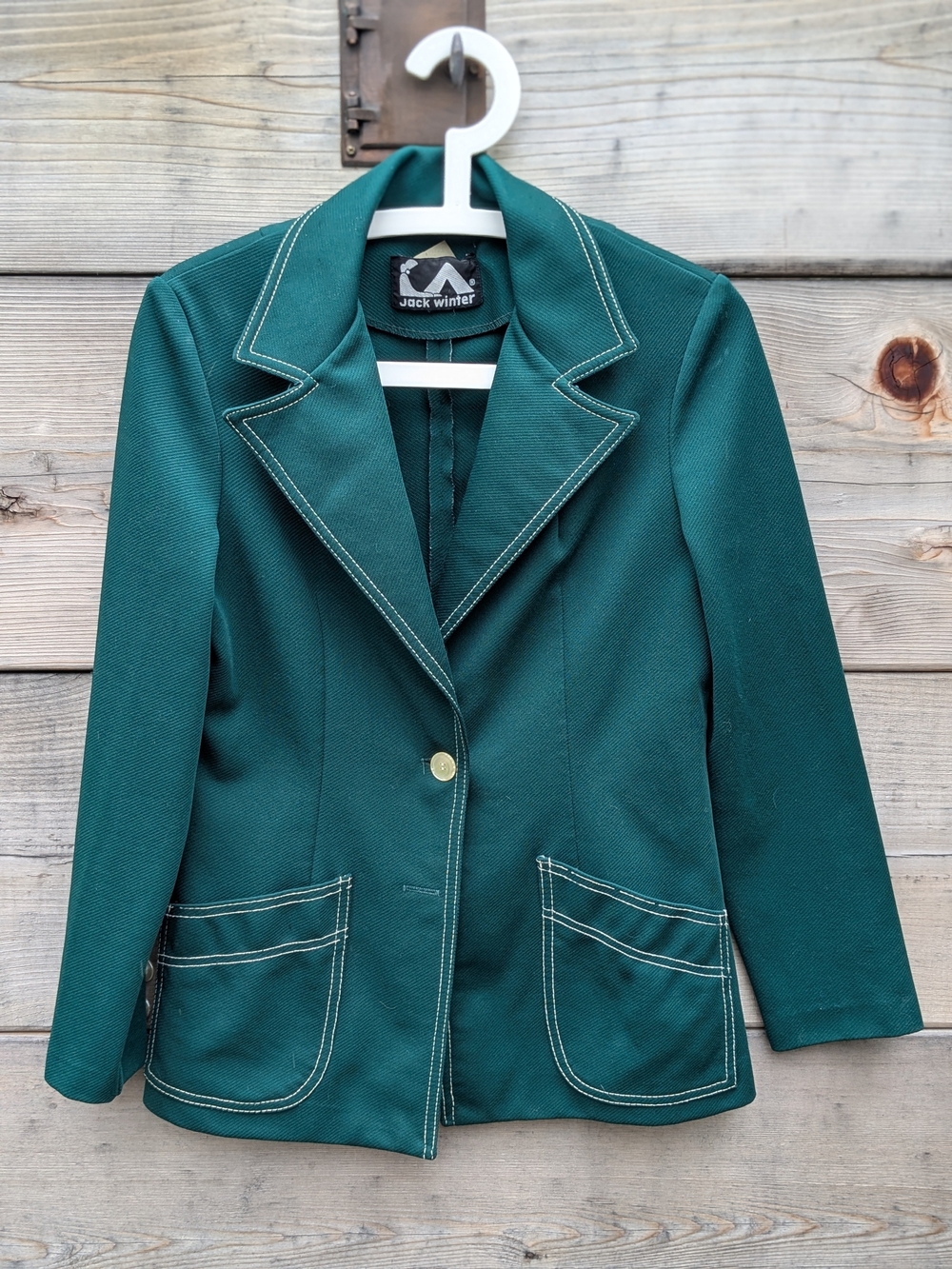 Teal Green Womens Blazer Jacket